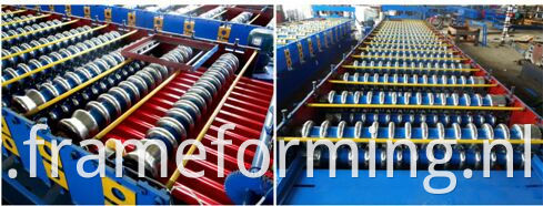 Color Cold Sheet Corrugated Roofing Machine